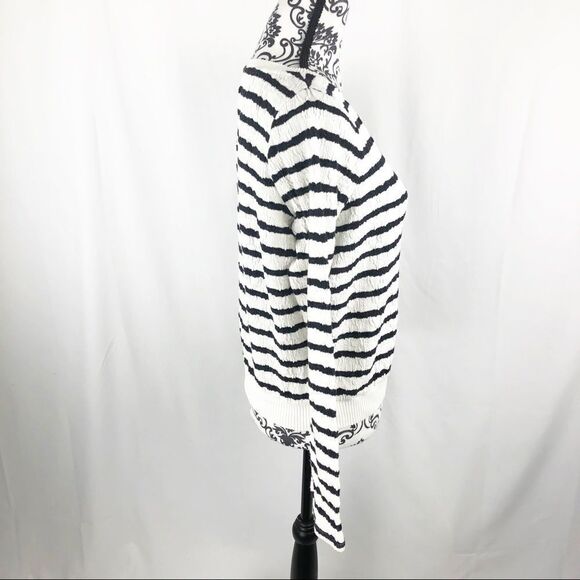 Anthropologie Postmark Walkrite Striped Knit Top - Picture 6 of 8